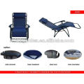 Annuel plus de 200 000 pcs style inclinable chaises pliantes